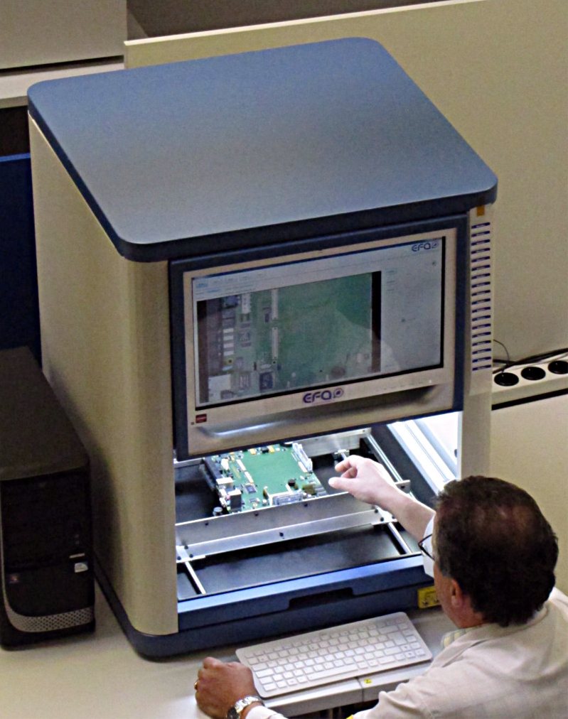 Erstmusterprüfung am EFA Picture Touch Gerät bei A+B Electronic