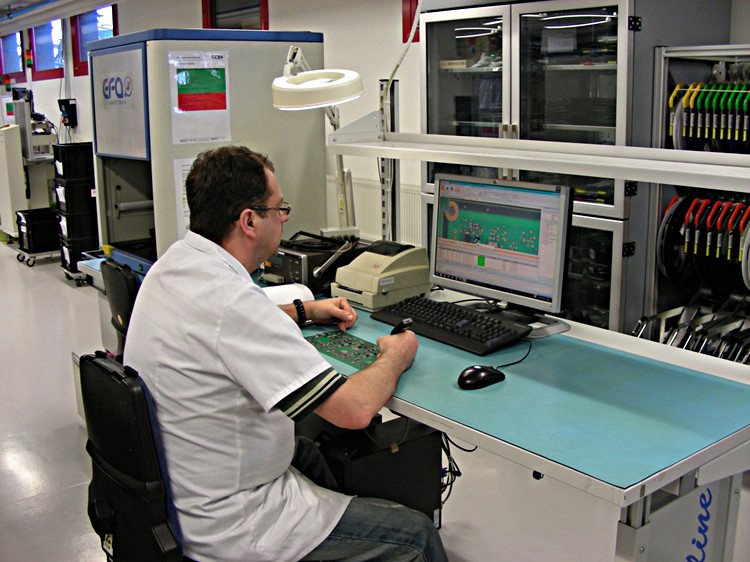 Sichtprüfung mit EFA Inspection bei CCS Schweiz