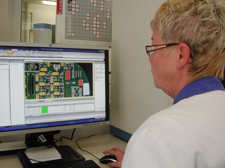 Inspector at Hörmann IMG at the EFA Inspection screen